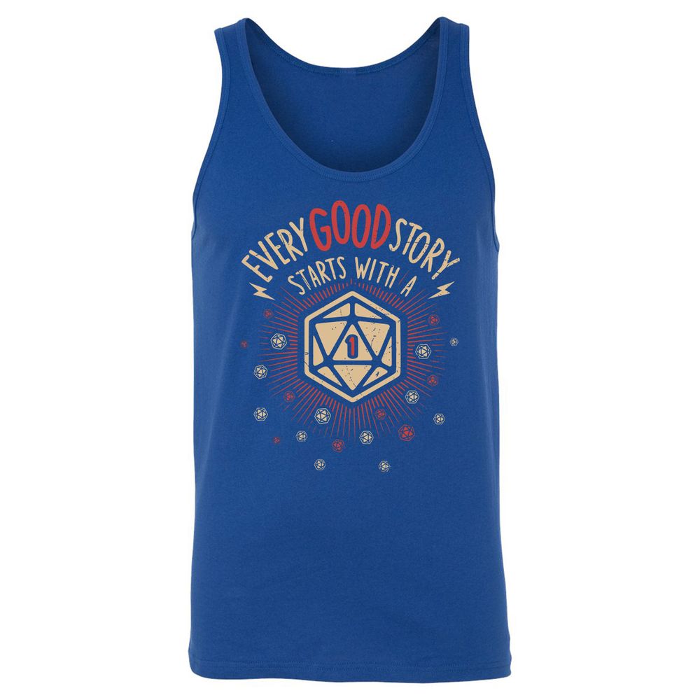 Unisex Jersey Tank - UVMMW9KT - True Royal - 13
