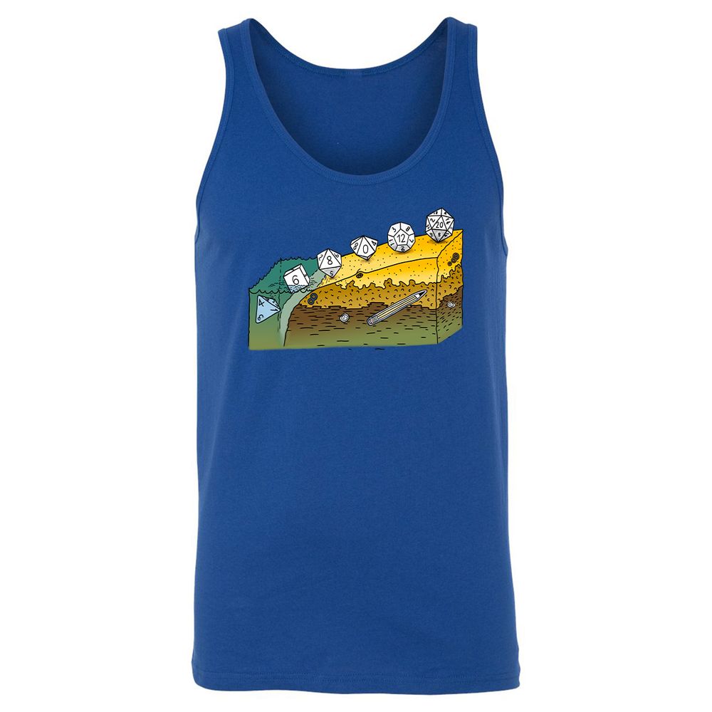 Unisex Jersey Tank - 4H9GPK85 - True Royal - 13