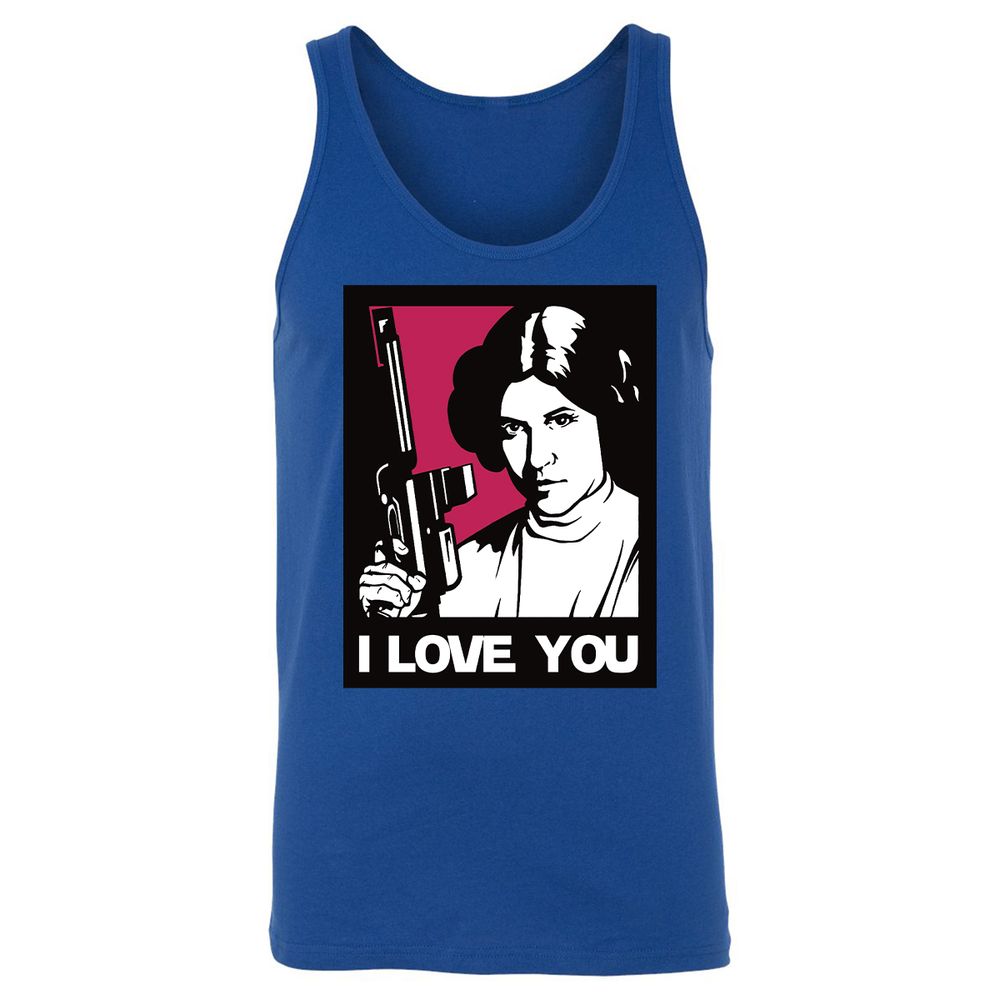 Unisex Jersey Tank - LP2NU599 - True Royal - 13