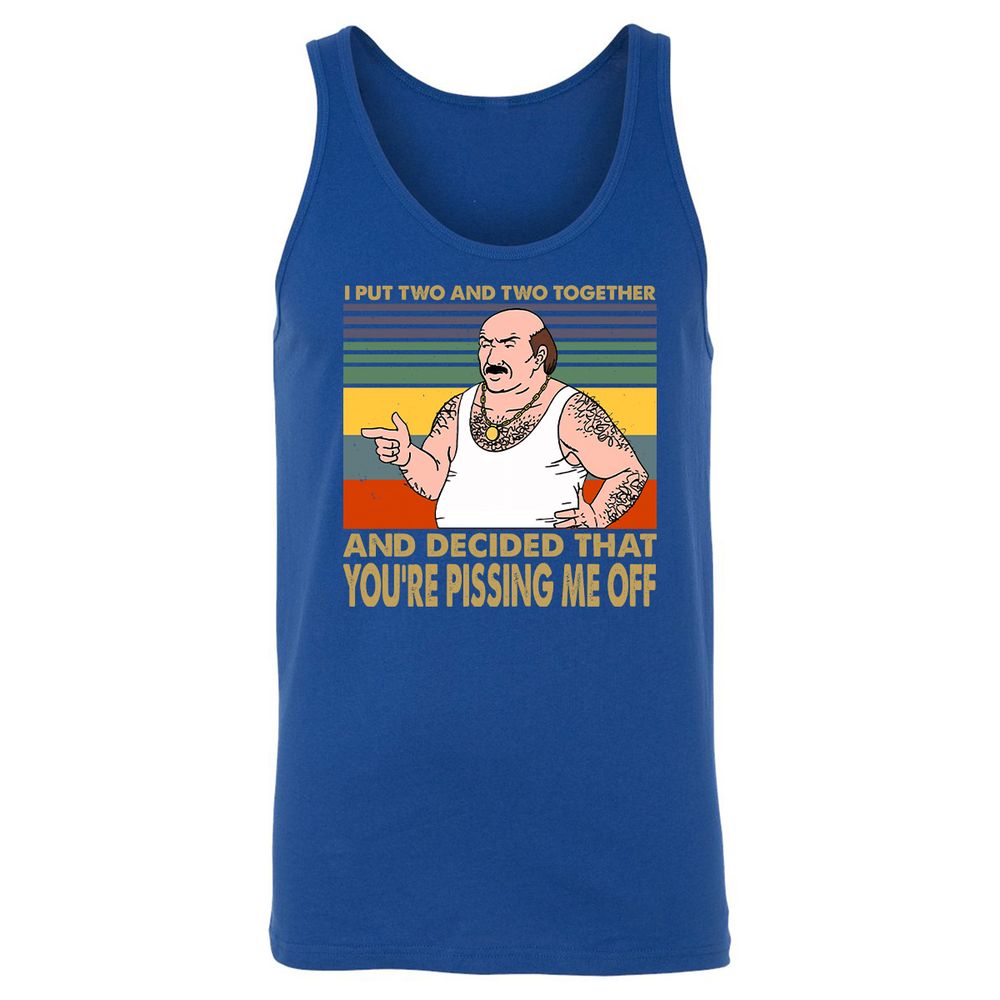 Unisex Jersey Tank - CBTDCQPK - True Royal - 13