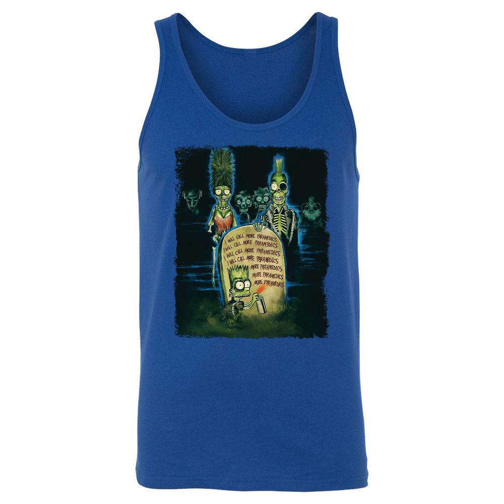 Unisex Jersey Tank - 4VD4MBH1 - True Royal - 13