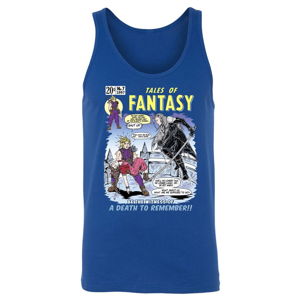 Unisex Jersey Tank - HUE2GDYF - True Royal - 13