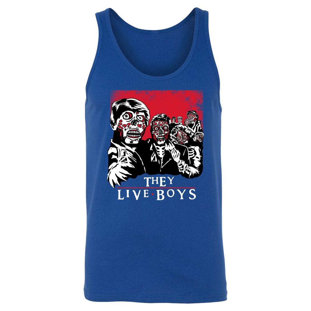 Unisex Jersey Tank - 91VBMBW1 - True Royal - 13