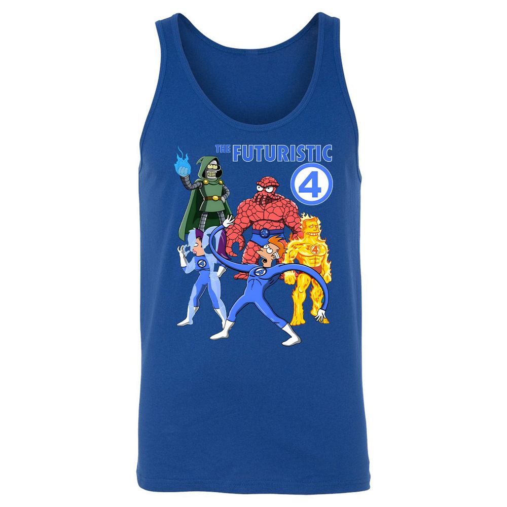 Unisex Jersey Tank - 6VNEZXRC - True Royal - 13