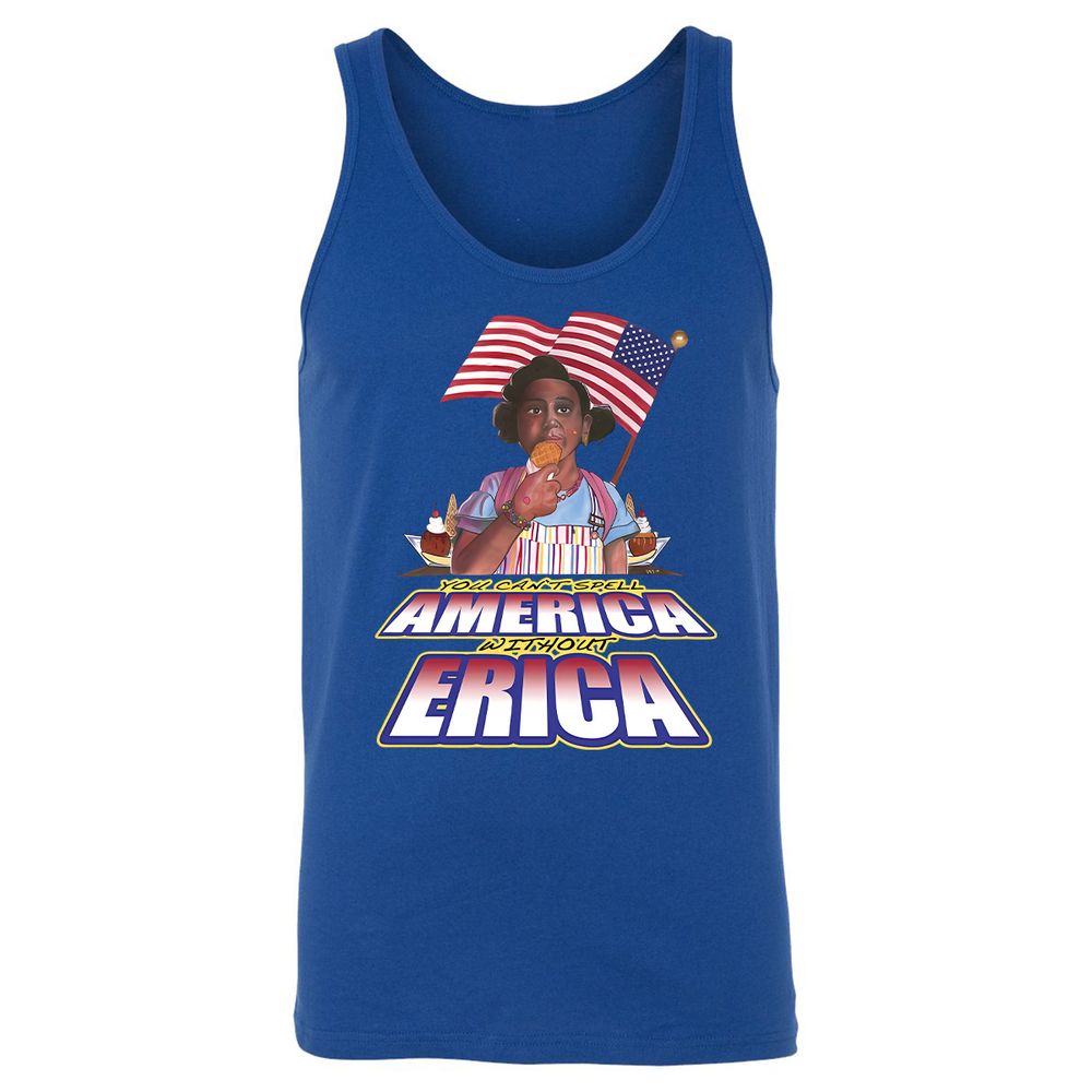 Unisex Jersey Tank - 764QF3TM - True Royal - 13