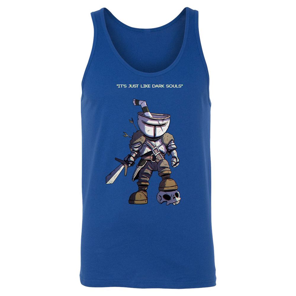 Unisex Jersey Tank - 4DRAGRXK - True Royal - 13