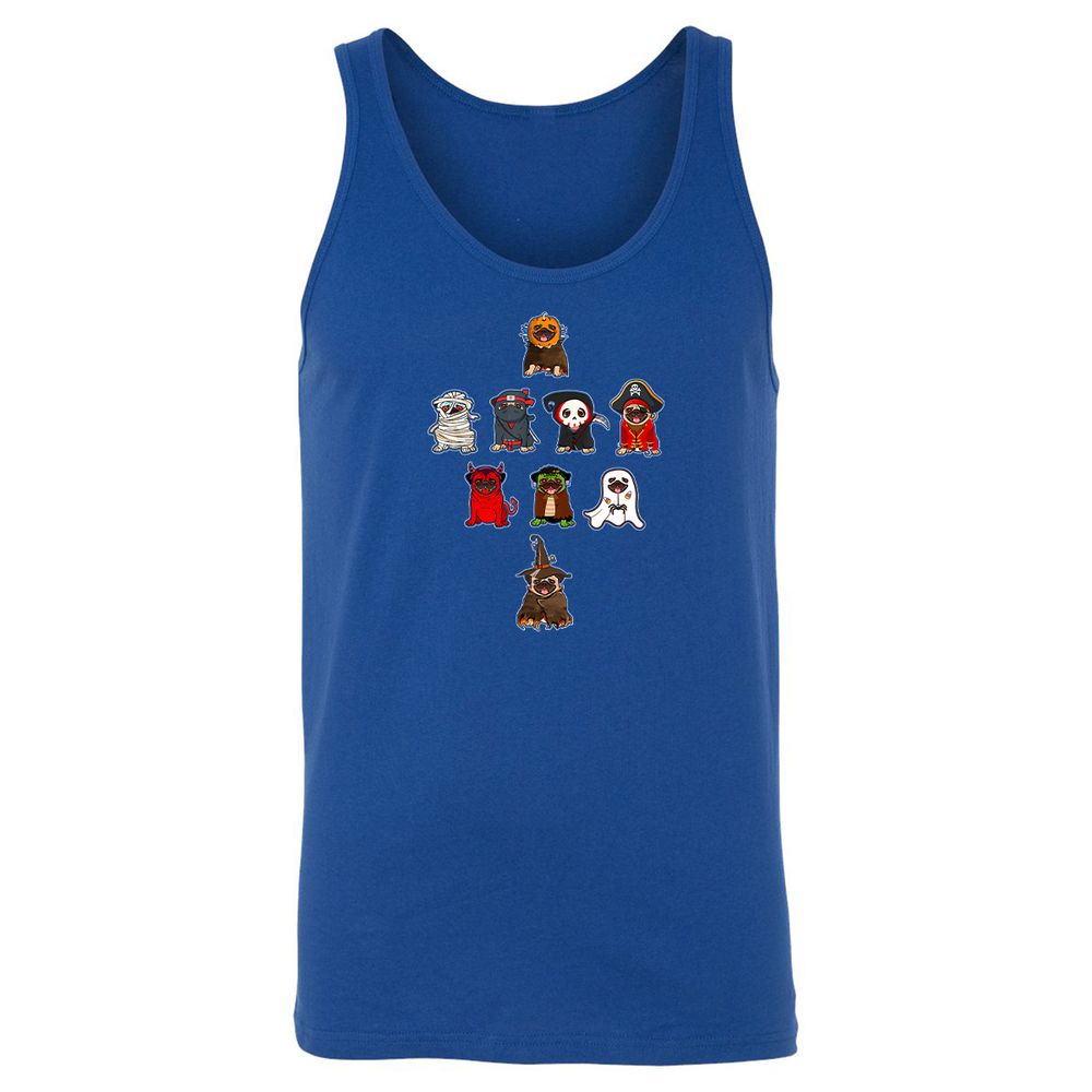 Unisex Jersey Tank - XZYYDWNC - True Royal - 13
