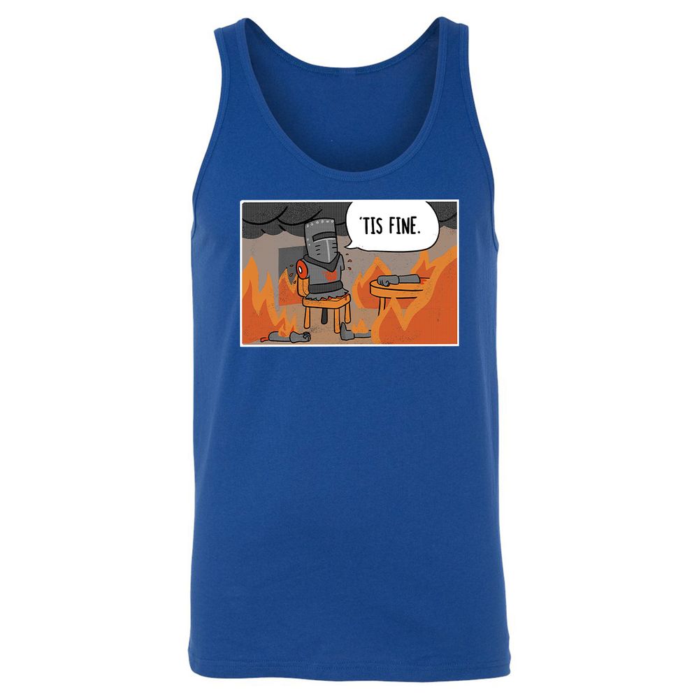 Unisex Jersey Tank - XH4UTK92 - True Royal - 13