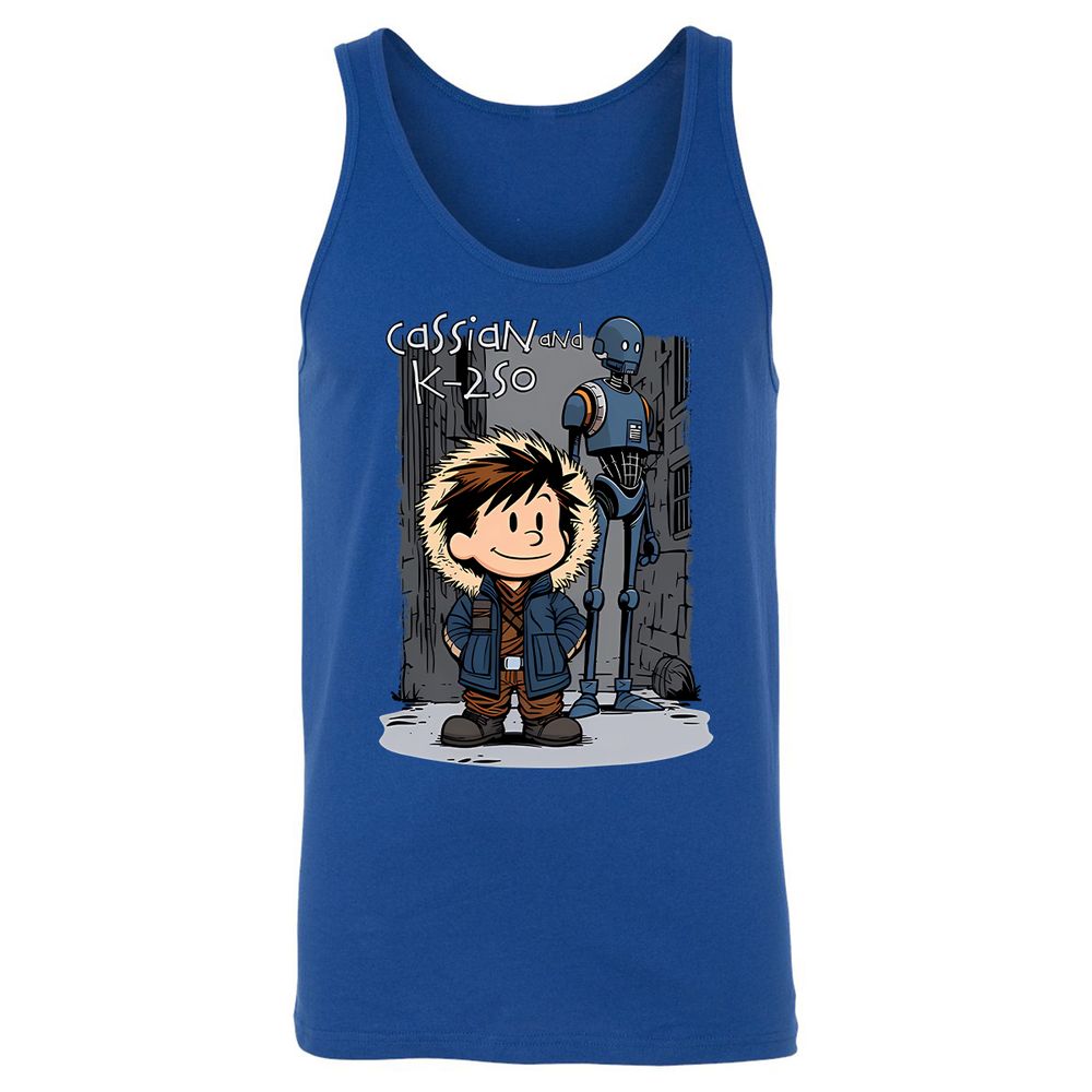 Unisex Jersey Tank - WDAVKV9X - True Royal - 13