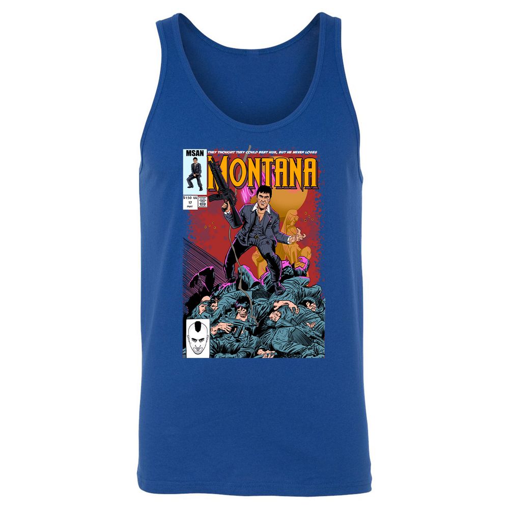 Unisex Jersey Tank - PVE5BYYV - True Royal - 13