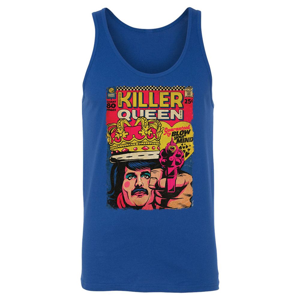 Unisex Jersey Tank - EU8N5HT6 - True Royal - 13