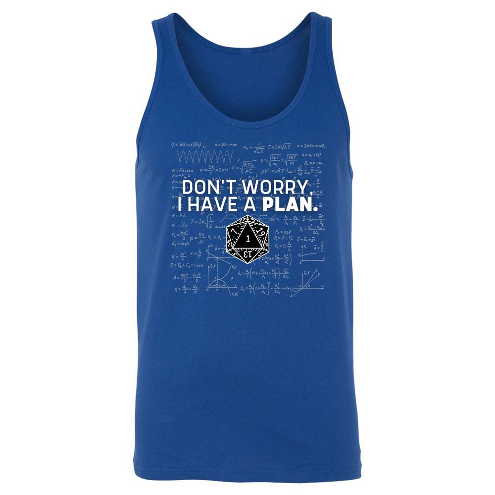 Unisex Jersey Tank - B8CQSXWR - True Royal - 13