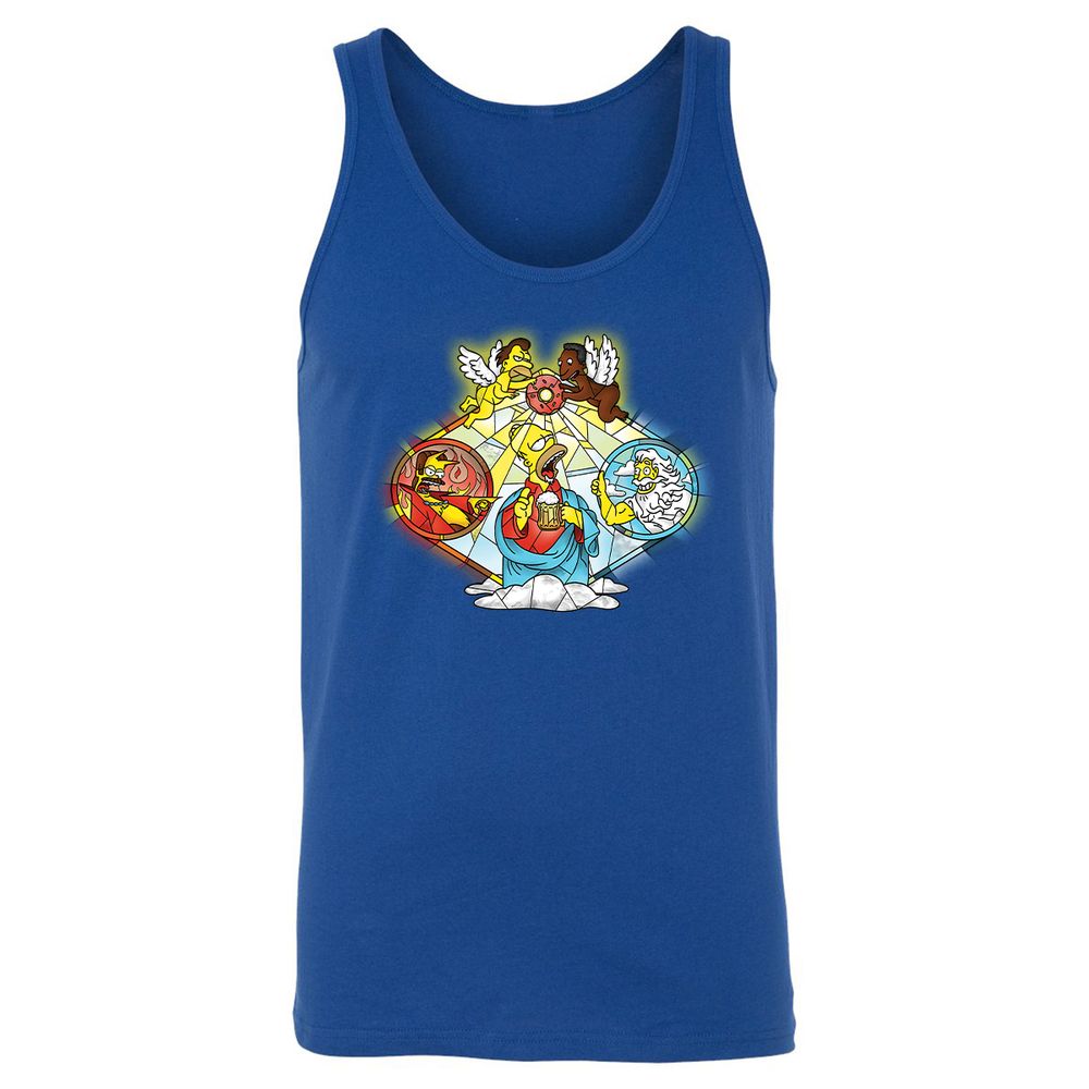 Unisex Jersey Tank - P4MHSDHH - True Royal - 13