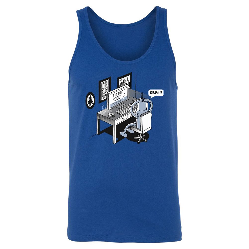 Unisex Jersey Tank - PFQBG3ZW - True Royal - 13