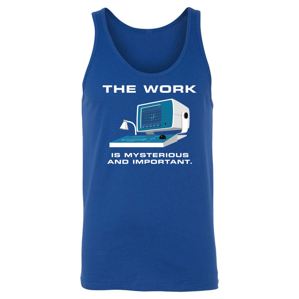 Unisex Jersey Tank - PLSSR7KB - True Royal - 13