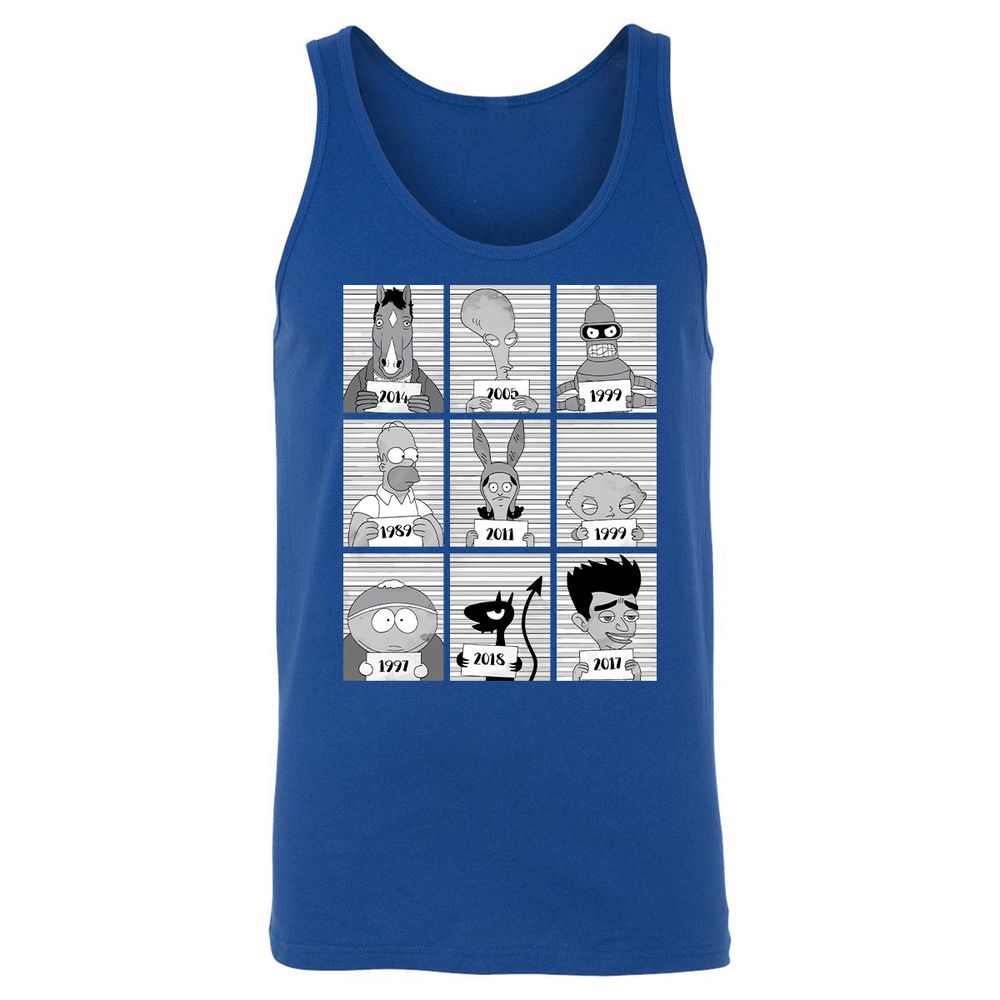 Unisex Jersey Tank - S9EK3C9M - True Royal - 13