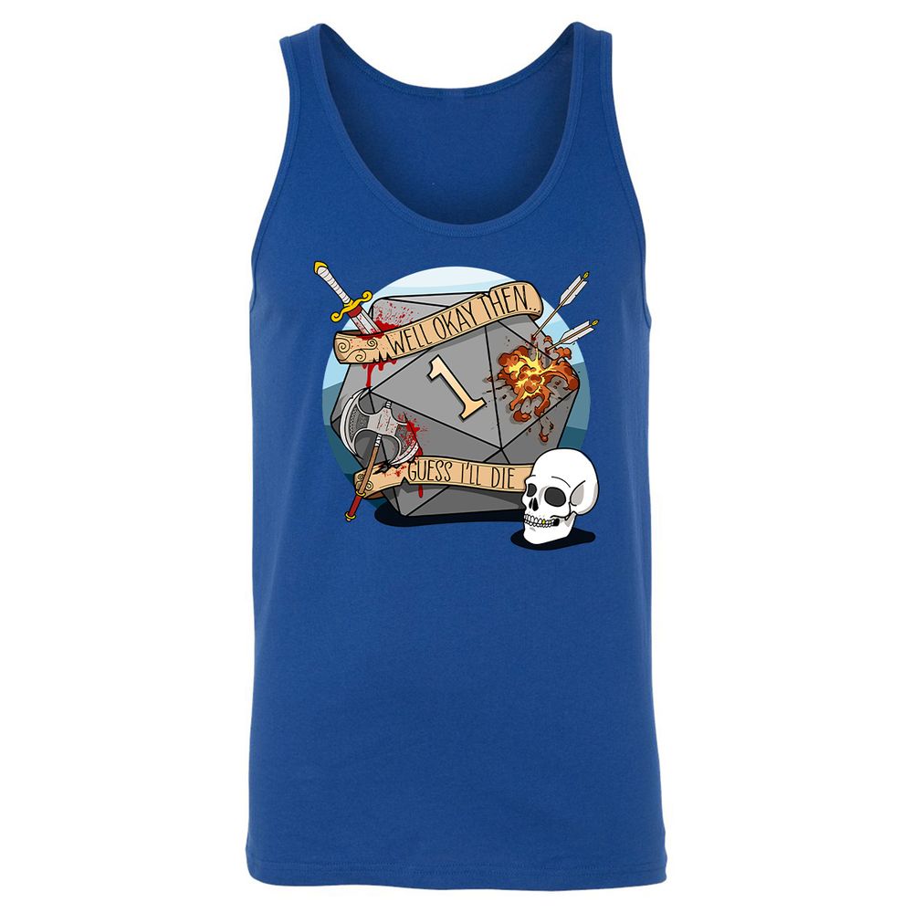 Unisex Jersey Tank - R796XEP3 - True Royal - 13