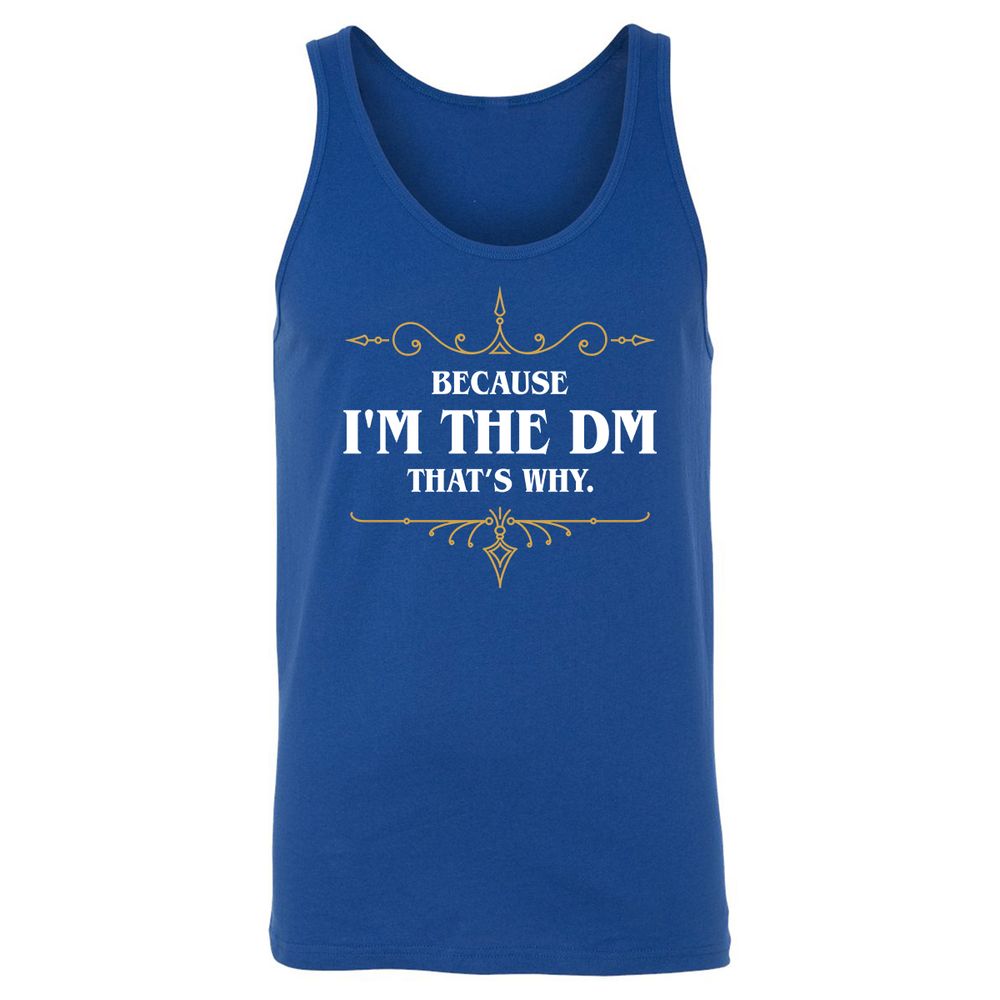 Unisex Jersey Tank - CLQM6UKT - True Royal - 13