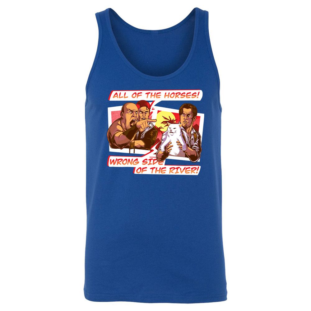 Unisex Jersey Tank - XE1WA5NQ - True Royal - 13