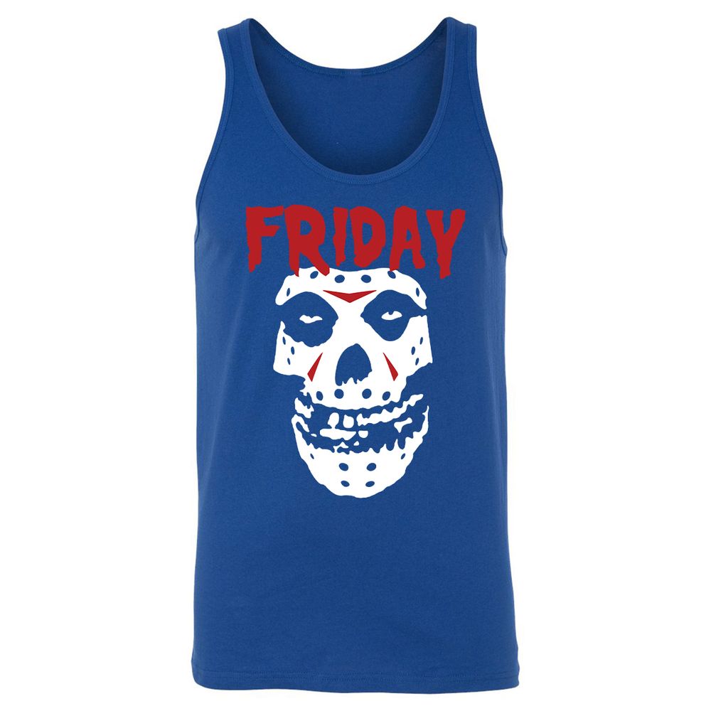 Unisex Jersey Tank - SLENMZK3 - True Royal - 13