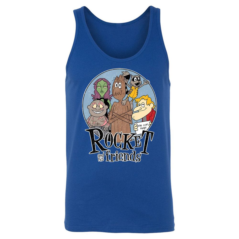 Unisex Jersey Tank - TQ16VUWQ - True Royal - 13