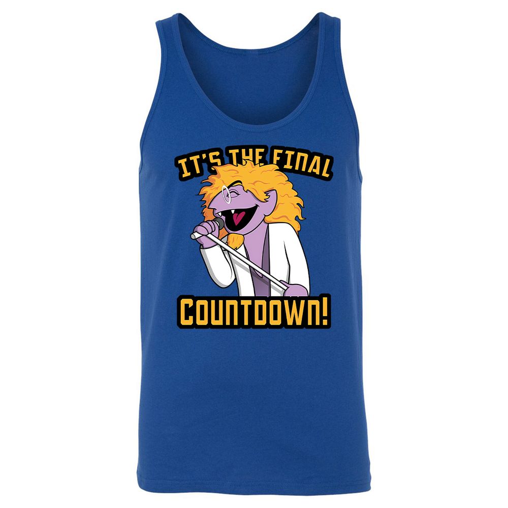 Unisex Jersey Tank - HMNGYPGF - True Royal - 13