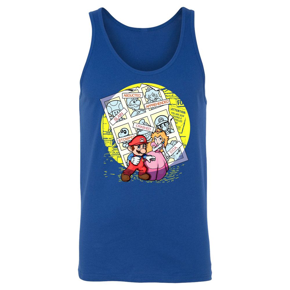 Unisex Jersey Tank - 4GFK8MZU - True Royal - 13