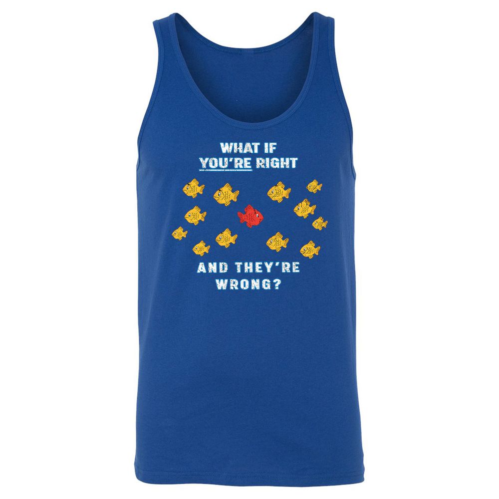 Unisex Jersey Tank - WPNR6KMC - True Royal - 13