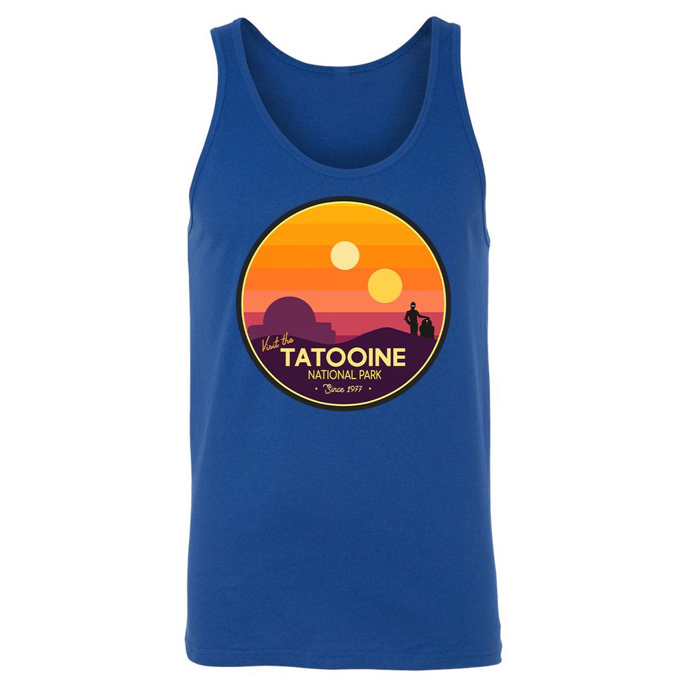 Unisex Jersey Tank - VVDB4TF6 - True Royal - 13