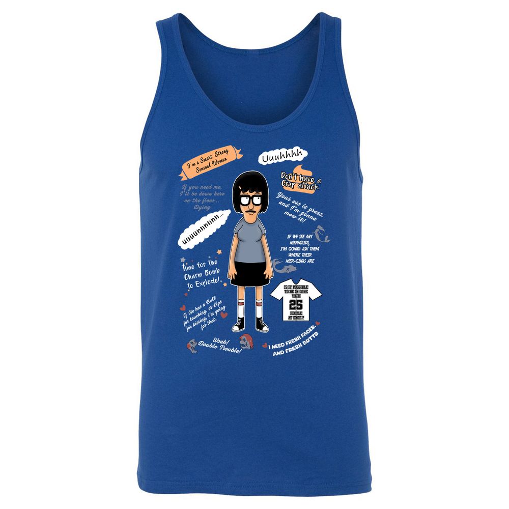Unisex Jersey Tank - 9X2QMVES - True Royal - 13