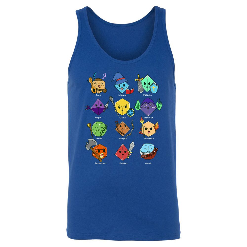 Unisex Jersey Tank - S38J2G6E - True Royal - 13