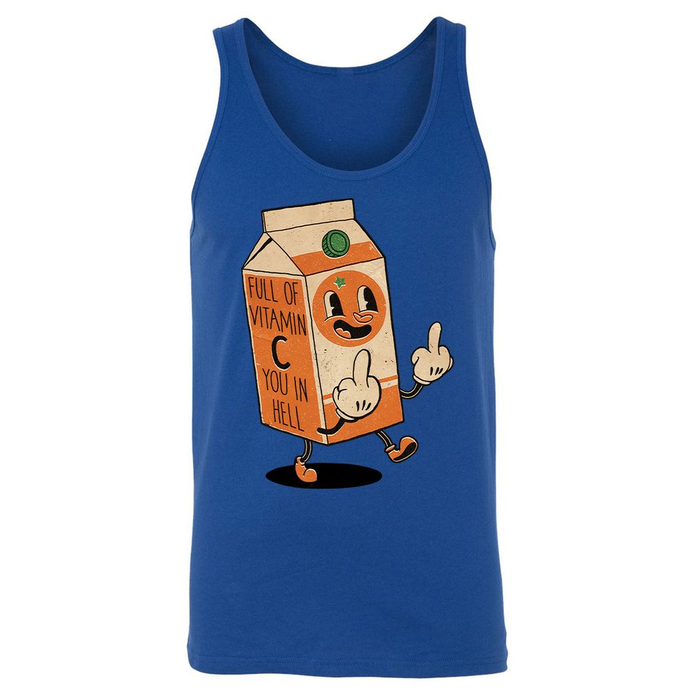Unisex Jersey Tank - Z957S1J9 - True Royal - 13