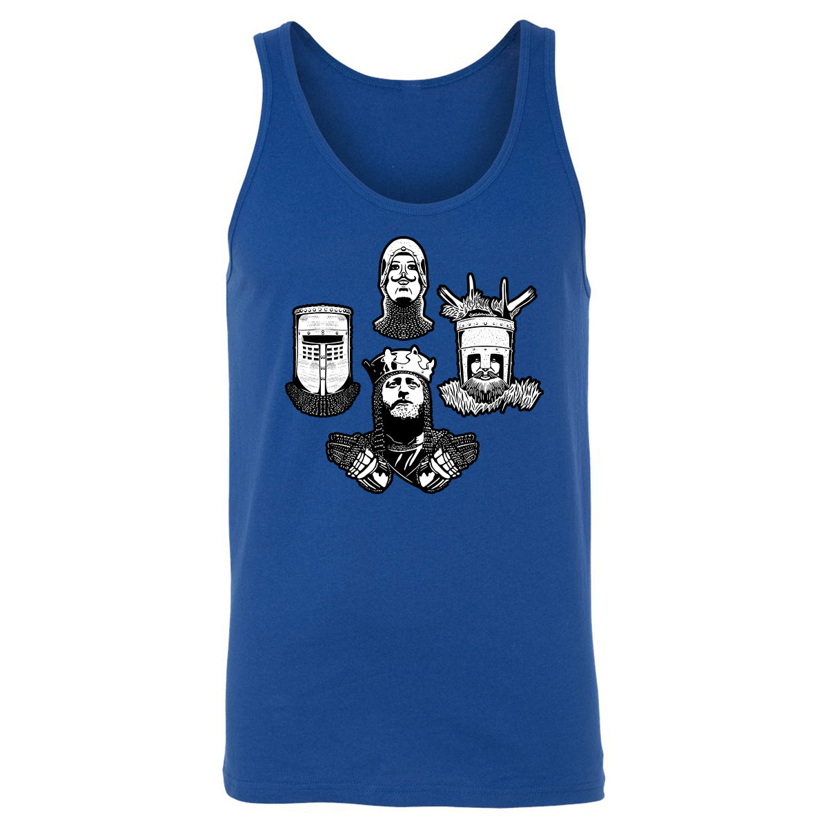 Unisex Jersey Tank - FLWDU4DK - True Royal - 13