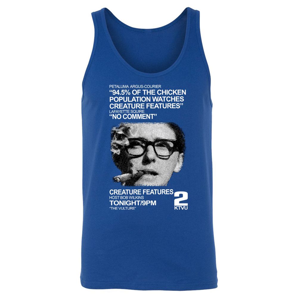 Unisex Jersey Tank - MKHJX8K7 - True Royal - 13