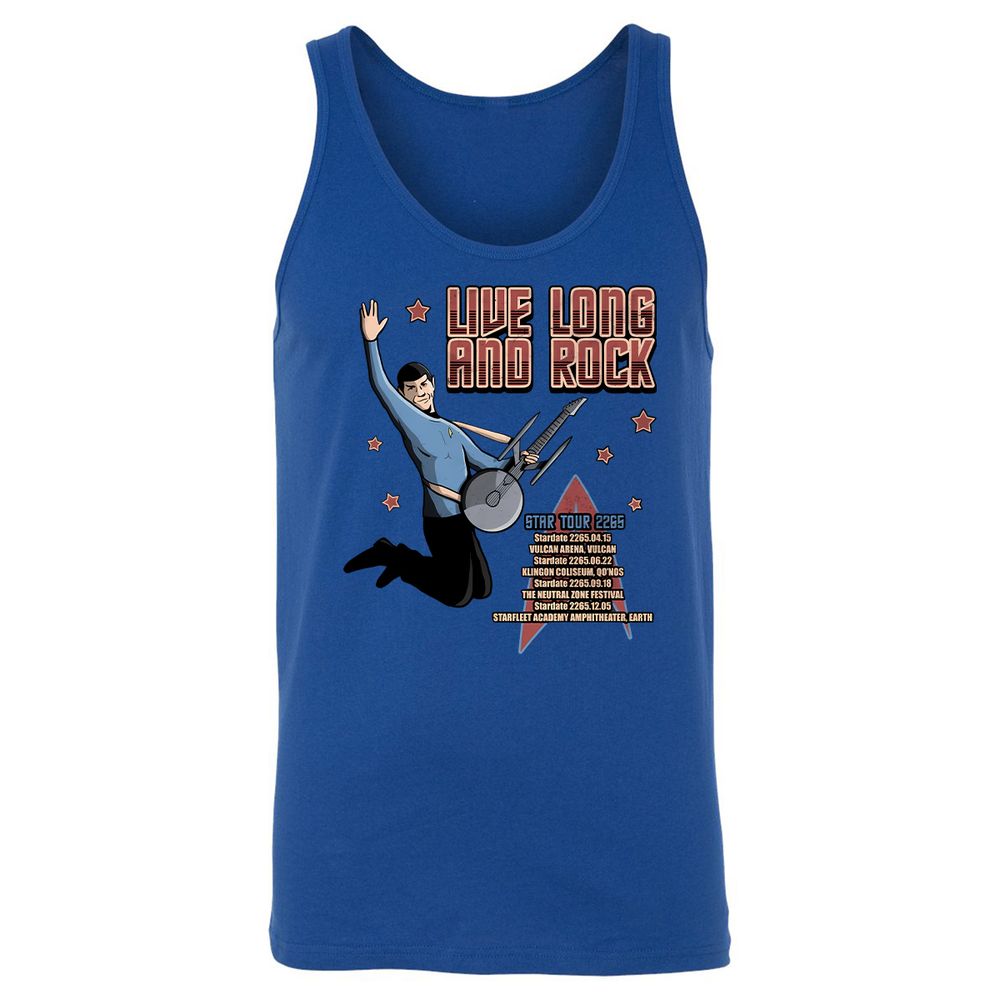 Unisex Jersey Tank - CN74PCQB - True Royal - 13
