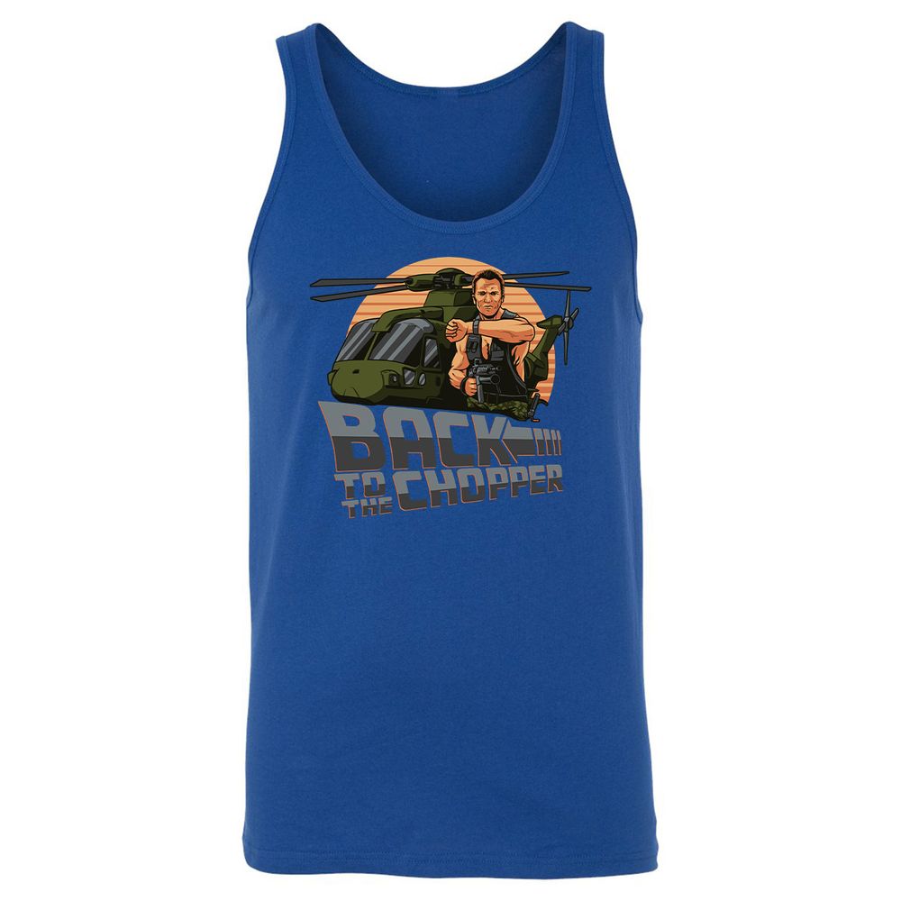 Unisex Jersey Tank - QJZC8J2L - True Royal - 13