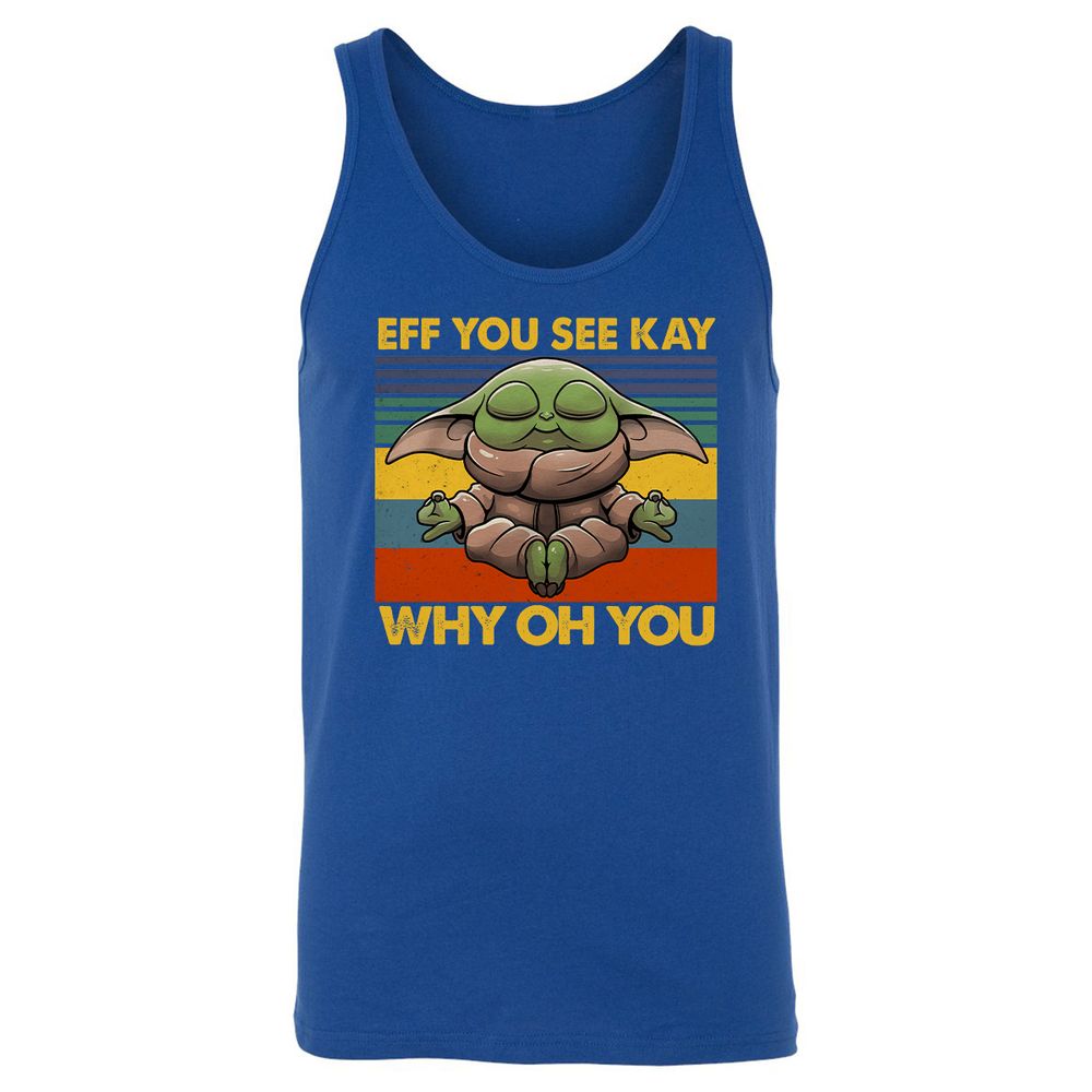 Unisex Jersey Tank - XD5TQHQE - True Royal - 13