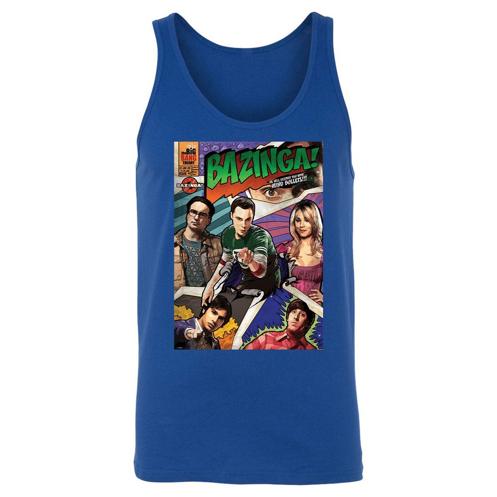 Unisex Jersey Tank - UVE9NU42 - True Royal - 13