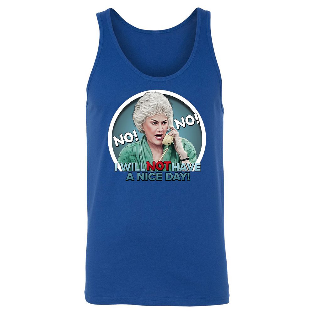 Unisex Jersey Tank - X4L1RA2Q - True Royal - 13