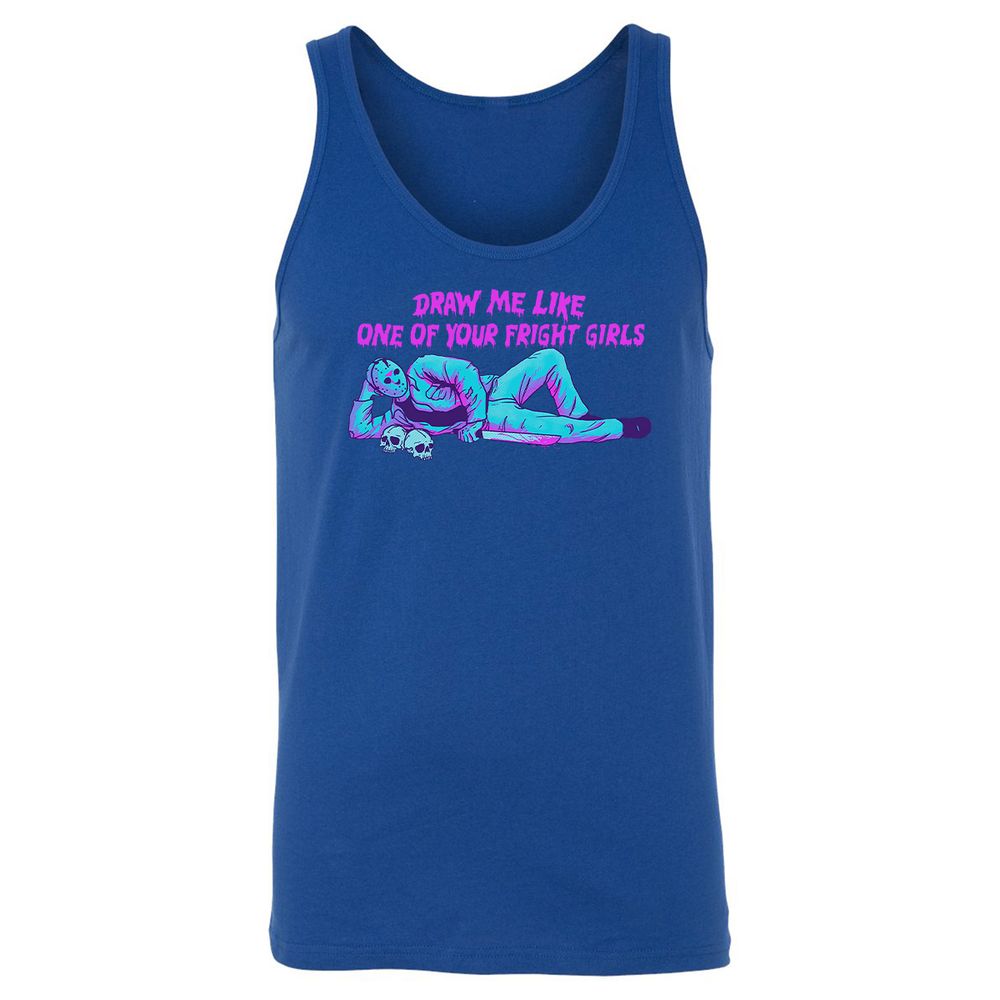Unisex Jersey Tank - HX7PT4FQ - True Royal - 13