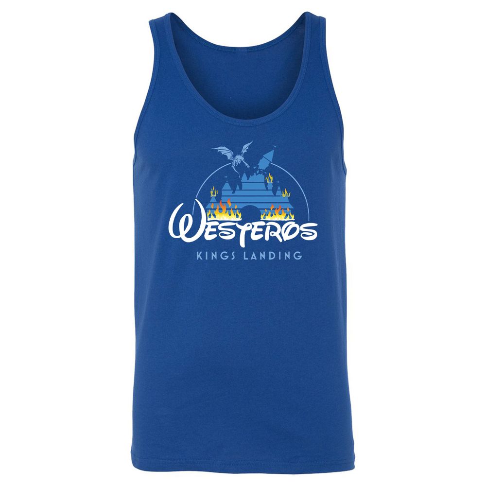 Unisex Jersey Tank - MB63M7G3 - True Royal - 13