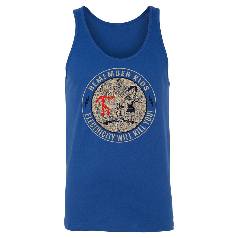 Unisex Jersey Tank - XN1GU6E9 - True Royal - 13