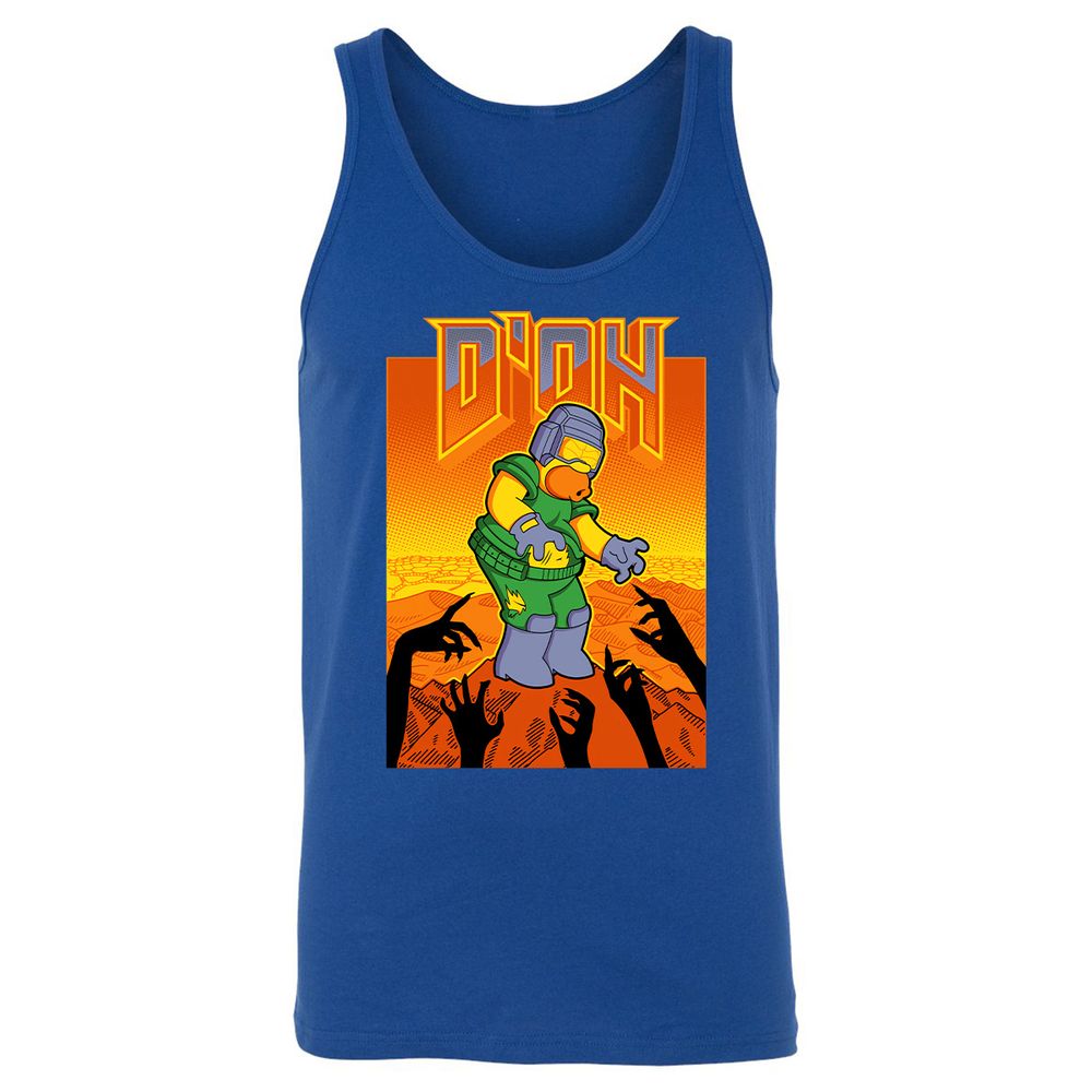 Unisex Jersey Tank - FJX2CH25 - True Royal - 13