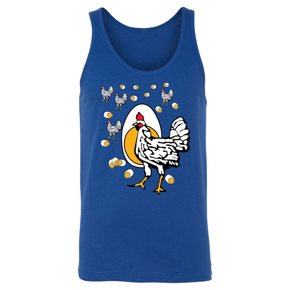Unisex Jersey Tank - ABJSXZLJ - True Royal - 13