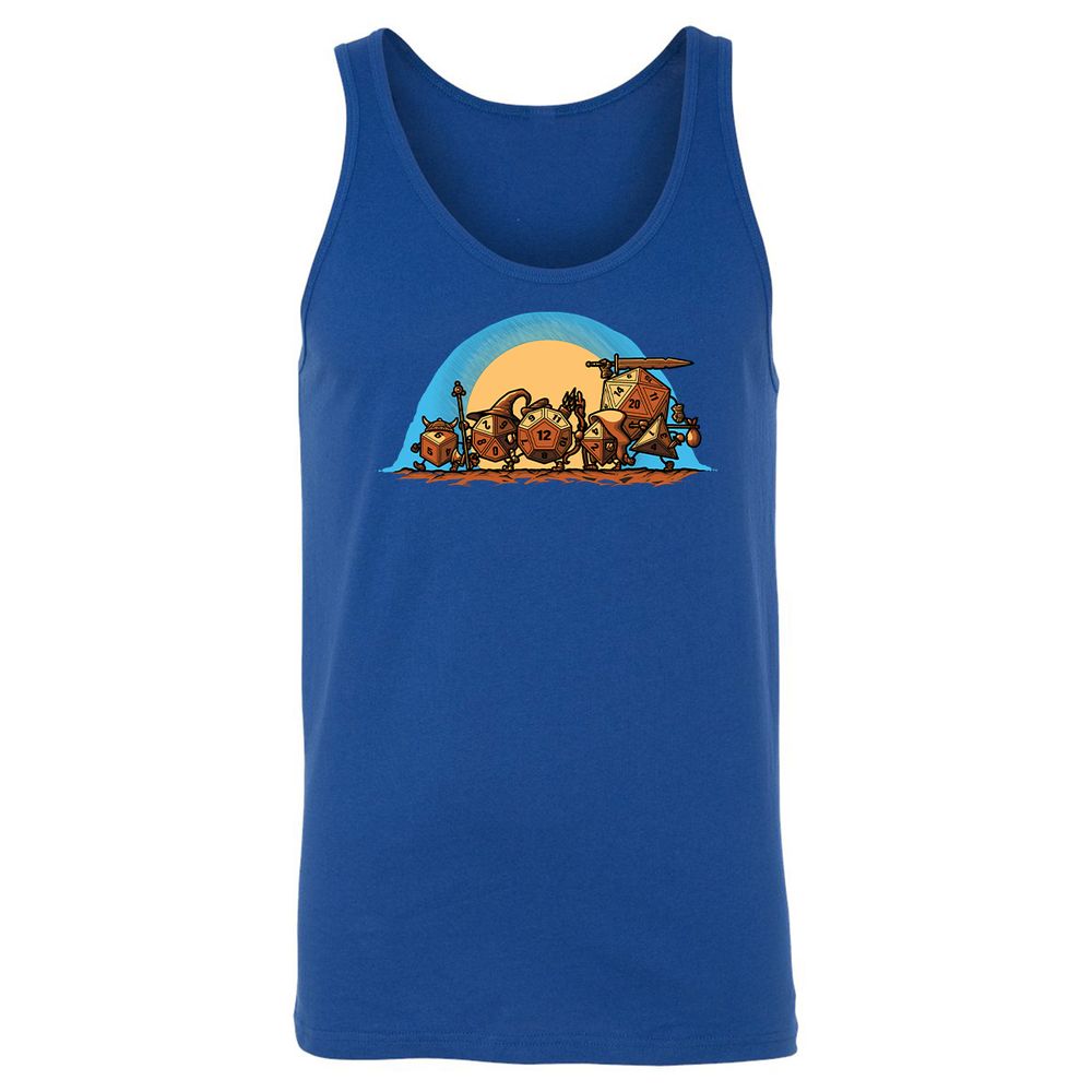 Unisex Jersey Tank - L3MQHADH - True Royal - 13