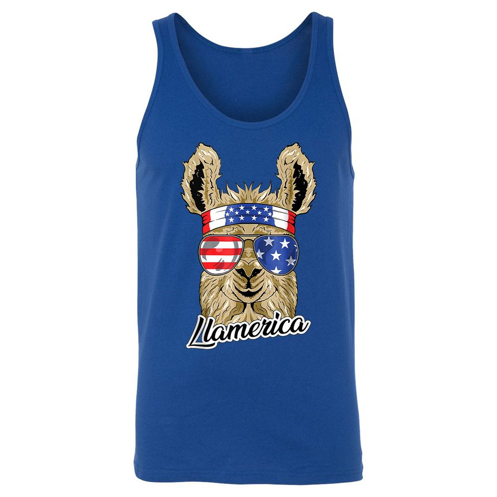 Unisex Jersey Tank - HTTXUFYA - True Royal - 13