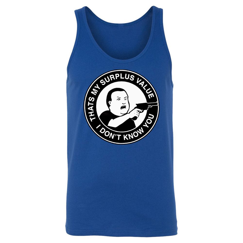 Unisex Jersey Tank - Q2N425J8 - True Royal - 13