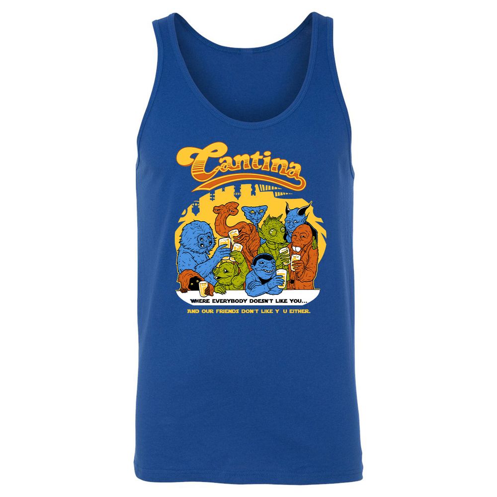 Unisex Jersey Tank - UVEN15DV - True Royal - 13