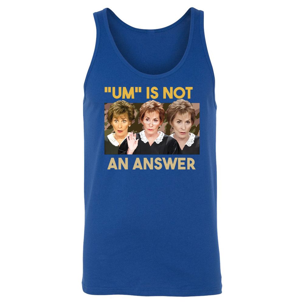 Unisex Jersey Tank - U3K9NHY8 - True Royal - 13