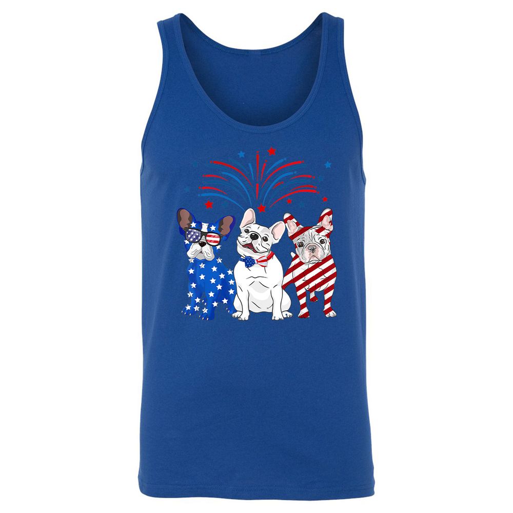 Unisex Jersey Tank - AXUUDGEK - True Royal - 13